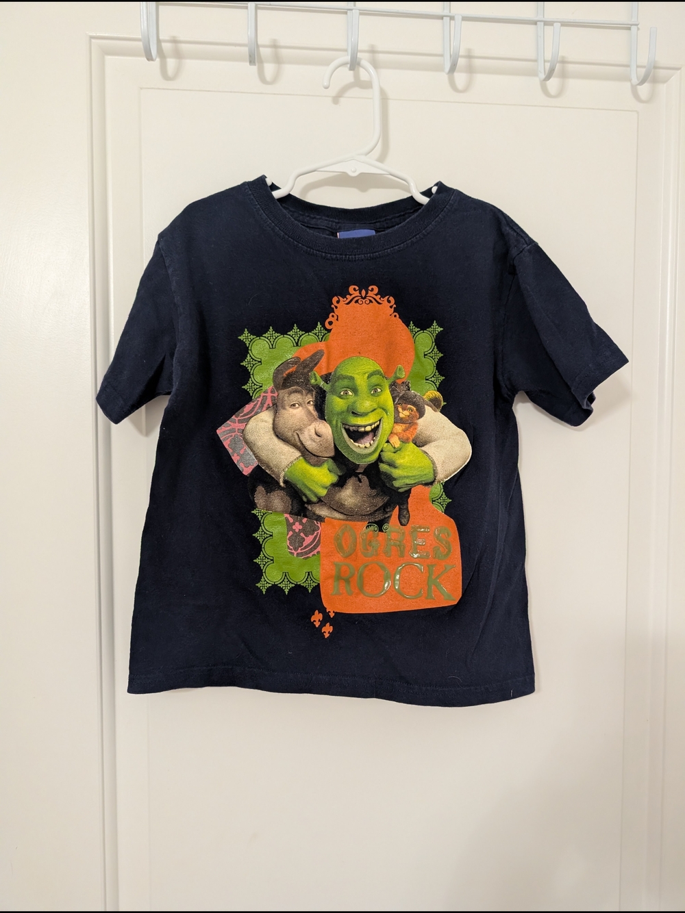 2007 Shrek Boys Size 5 Graphic Tee